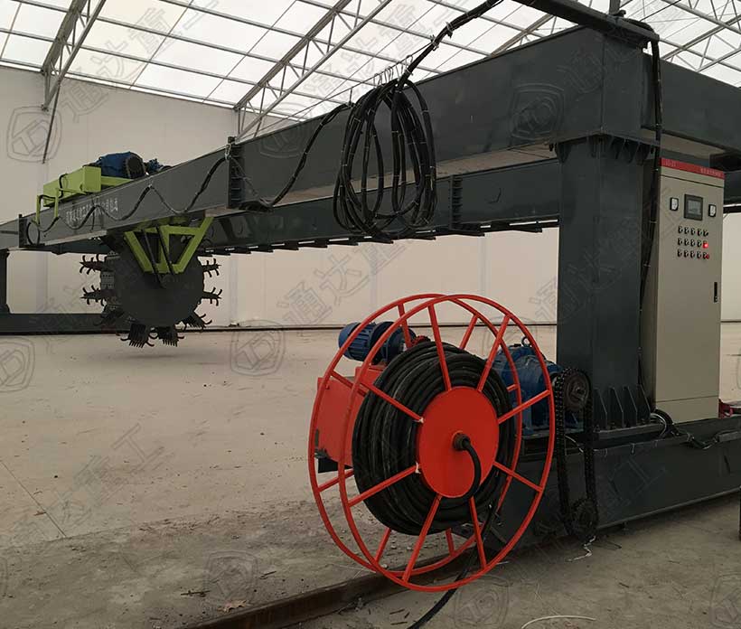 大型葉輪槽式升降翻拋機(jī)